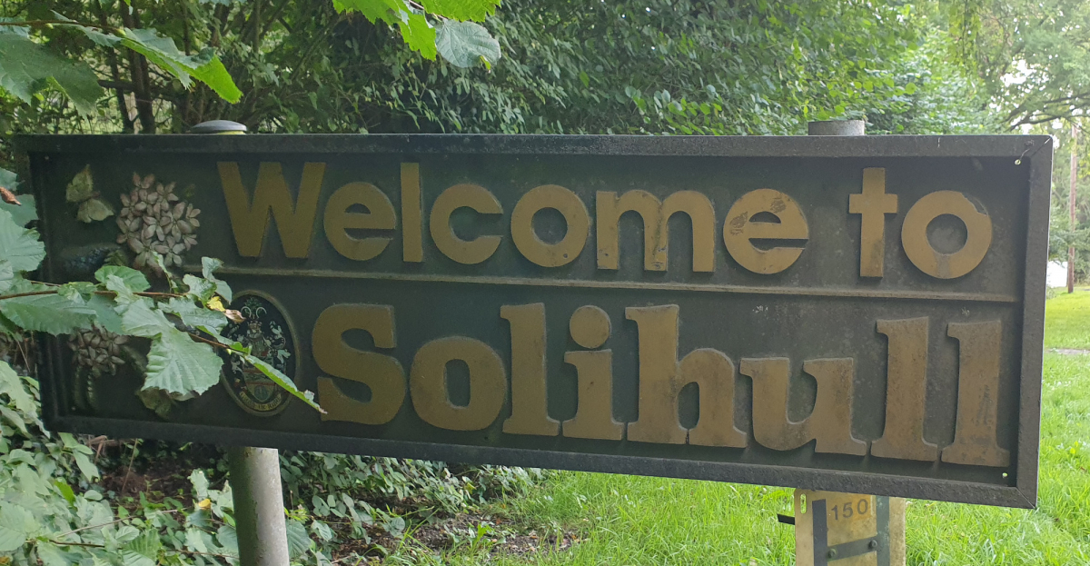 Road-sign-for-solihull